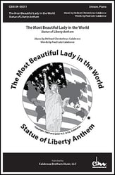 The Most Beautiful Lady in the World Unison choral sheet music cover